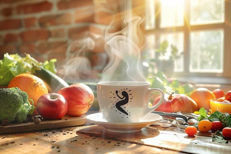 café brûle-graisse : tasse de café fumant aux arômes naturels brûle-graisse