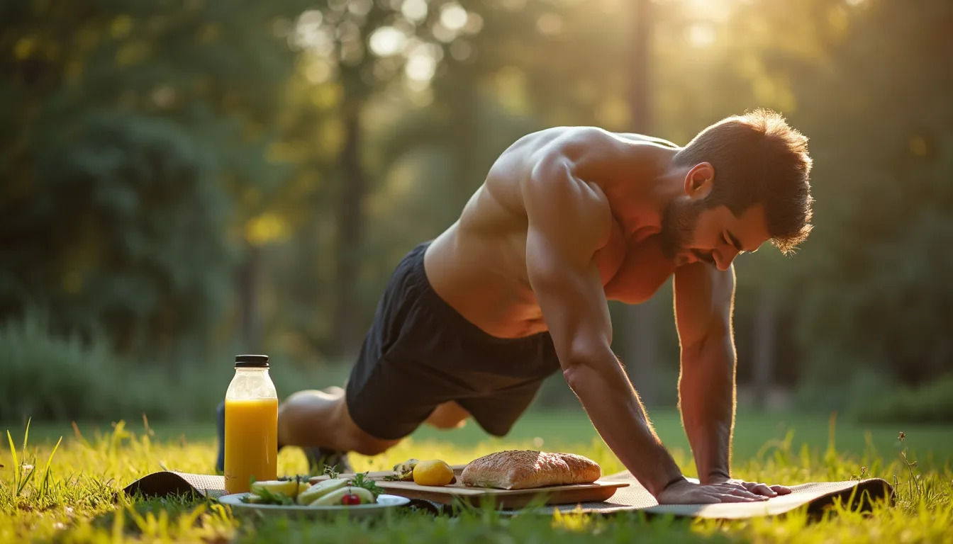 nutrition calisthenics : alimentation saine et fitness pour la récupération musculaire