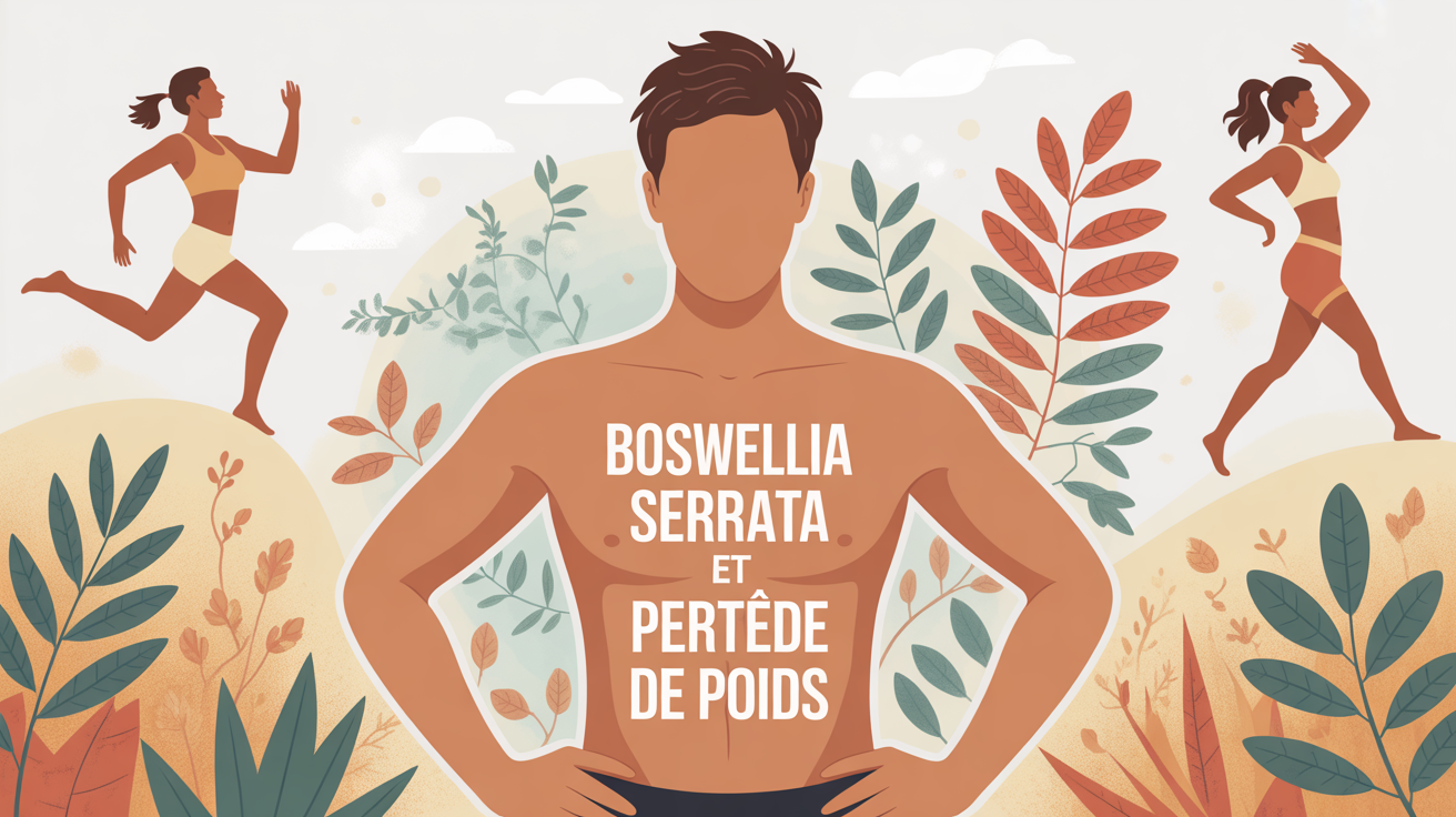 boswellia serrata perte de poids corps humain plantes silhouettes sport