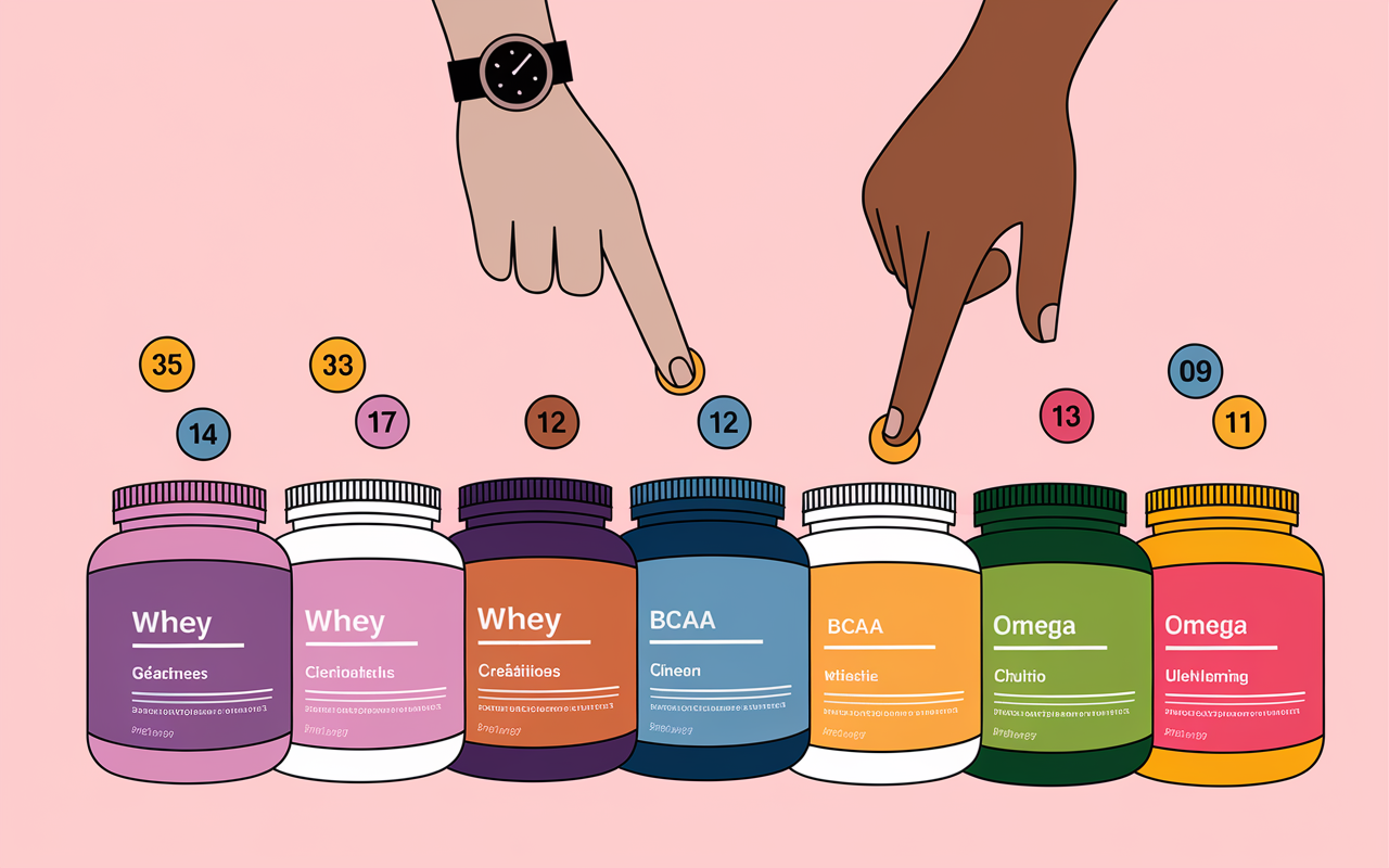 pots complements alimentaires prise de masse musculation