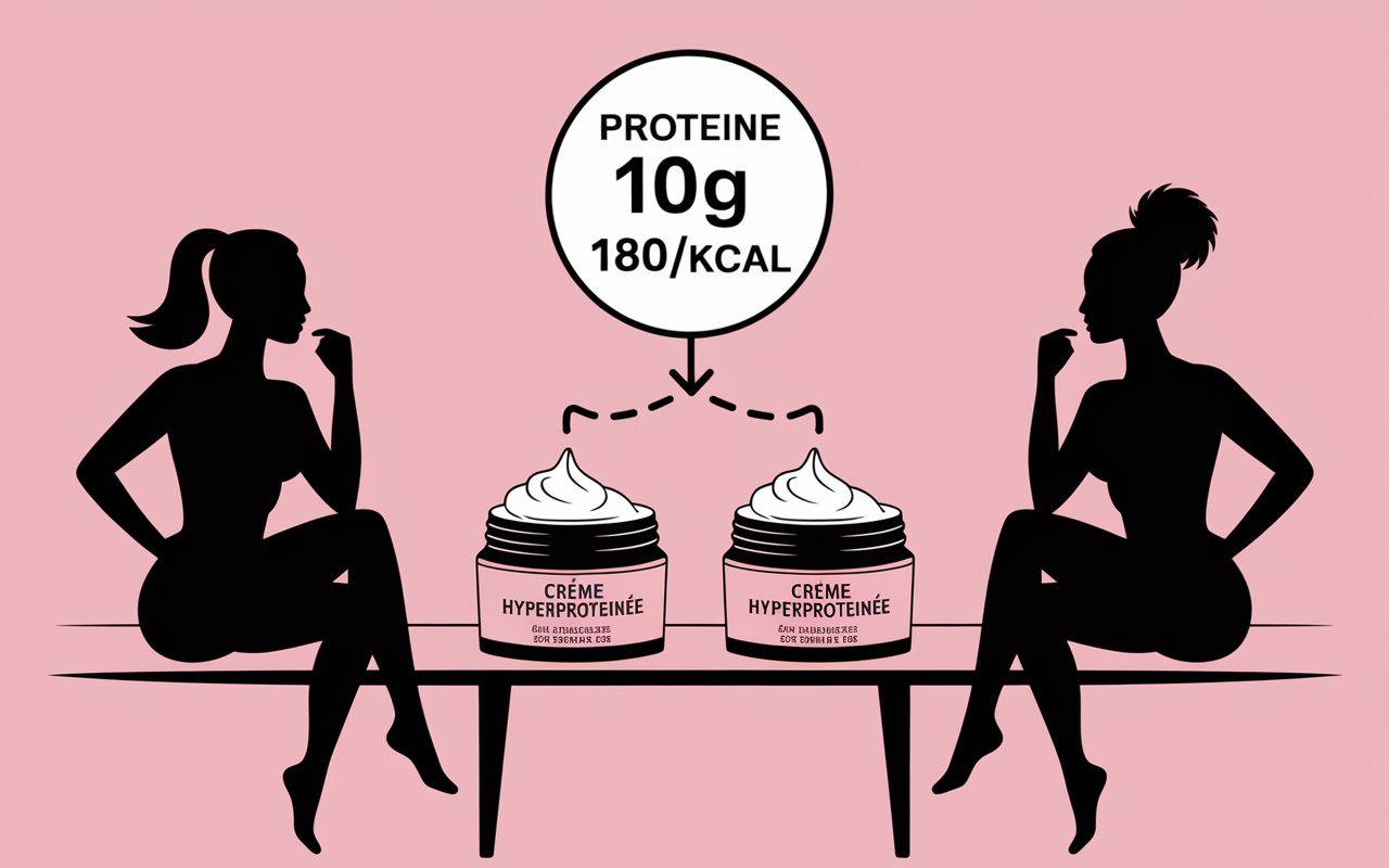 pots creme hyperproteinee nutrition senior