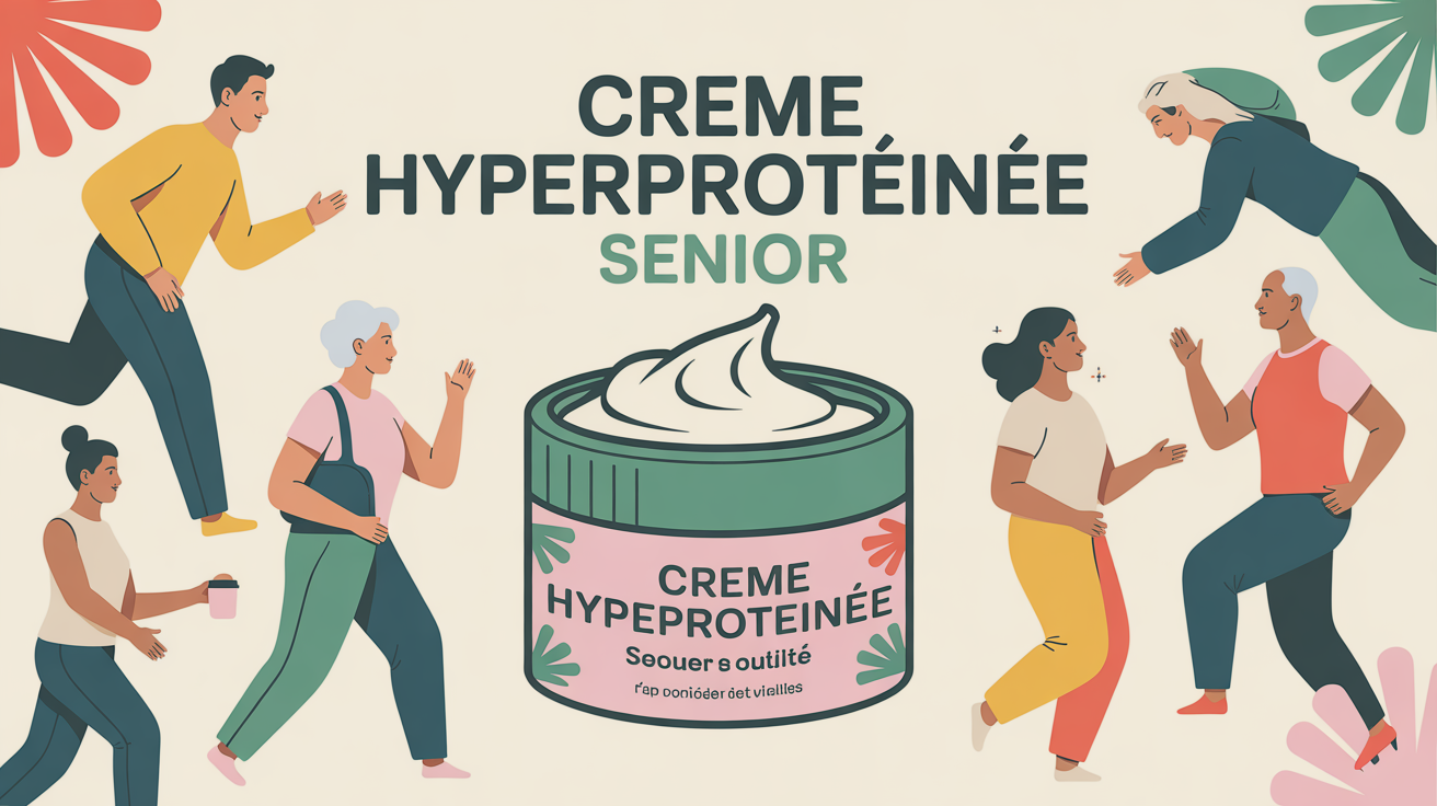 pot creme hyperproteinee senior vitalite