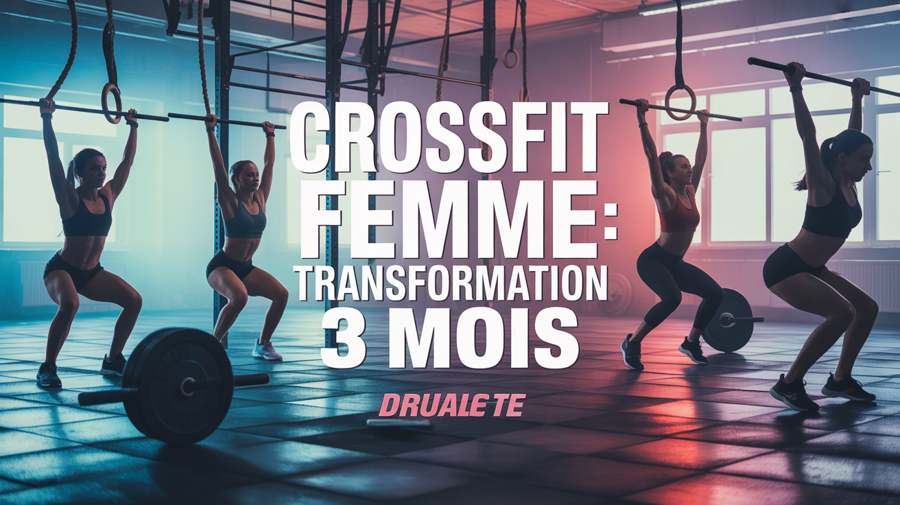 Femmes entrainement CrossFit transformation 3 mois