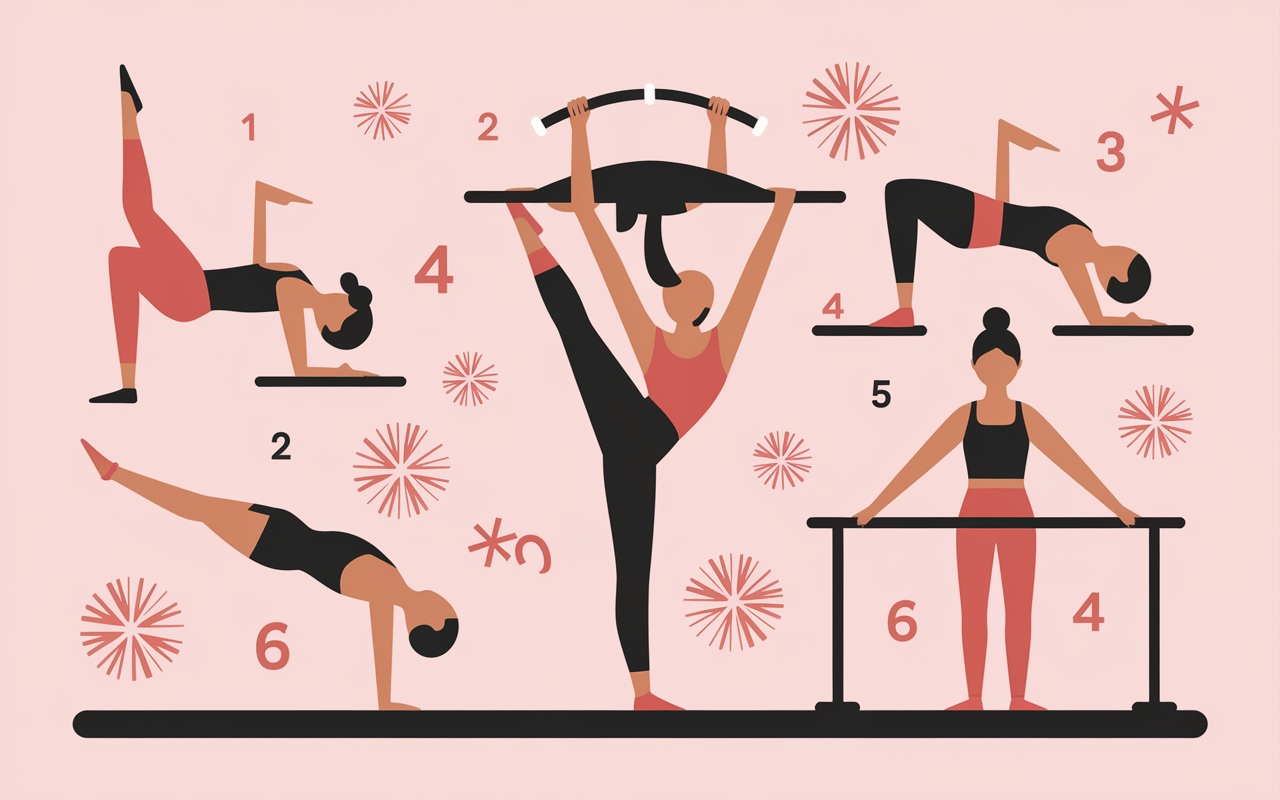 Tableau exercices biceps poids du corps illustrations