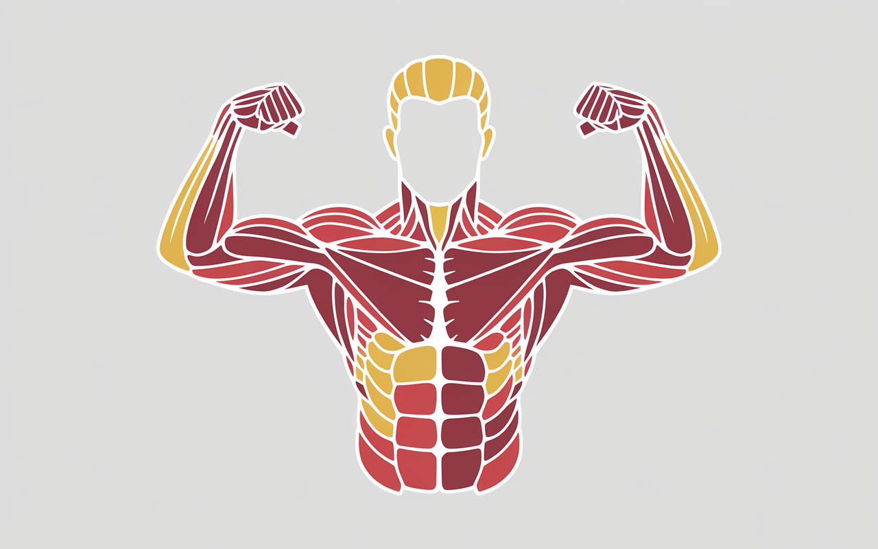 Muscles travaillés traction dips visuel schema