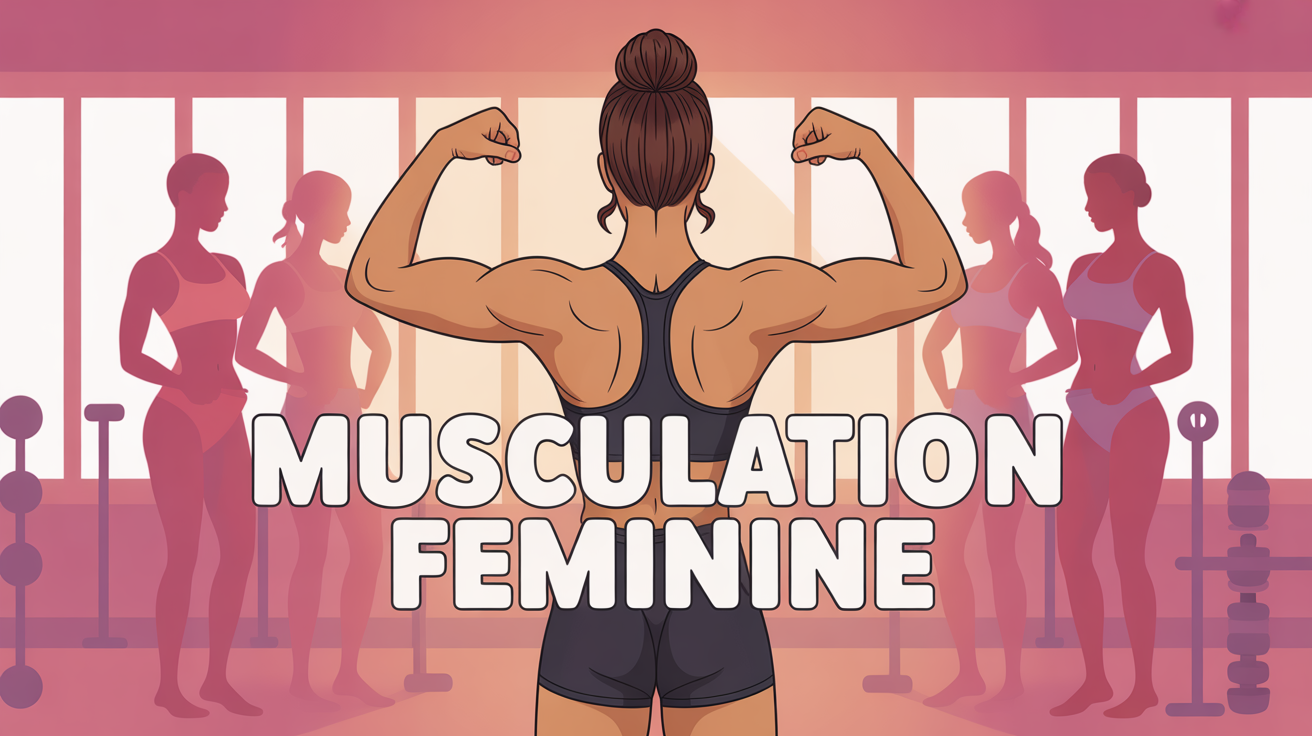 femme en musculation ambiance positive silhouettes dynamiques
