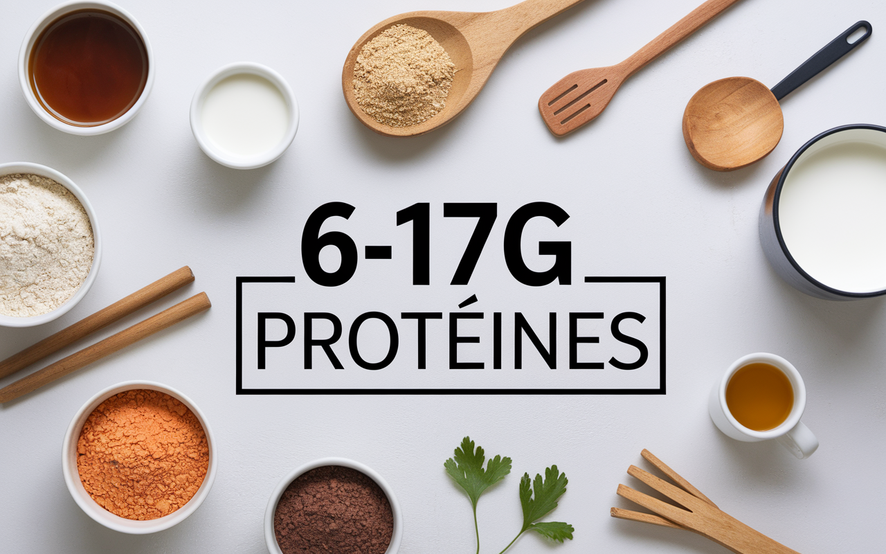 Preparation barres proteinees maison 6-17g proteines flocons avoine