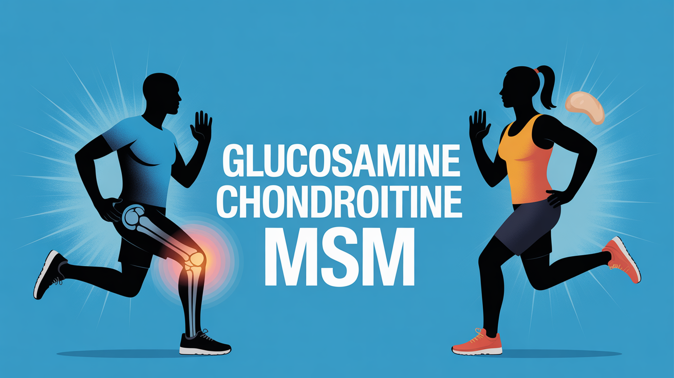 glucosamine chondroïtine msm mouvement articulation genou épaule