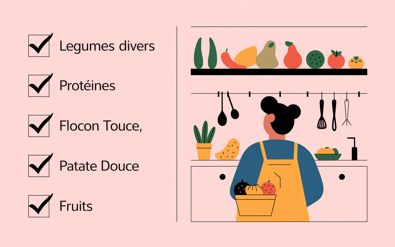 menu sportif pdf checklist repas ingredients