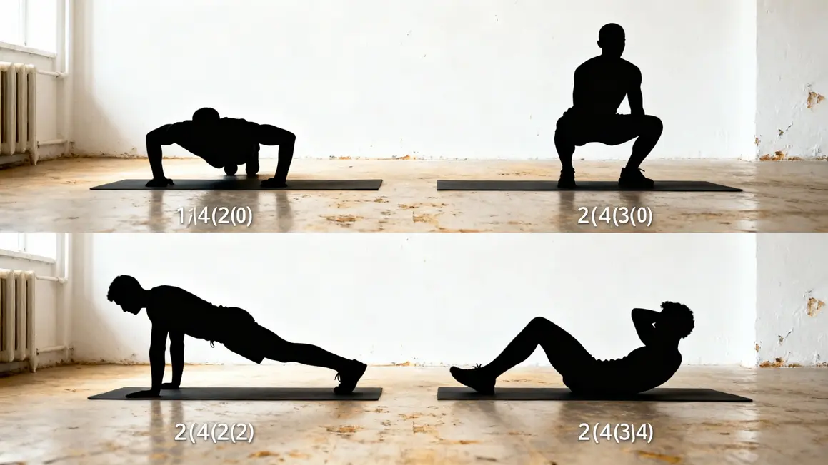 calisthenics debutants exercices perte poids