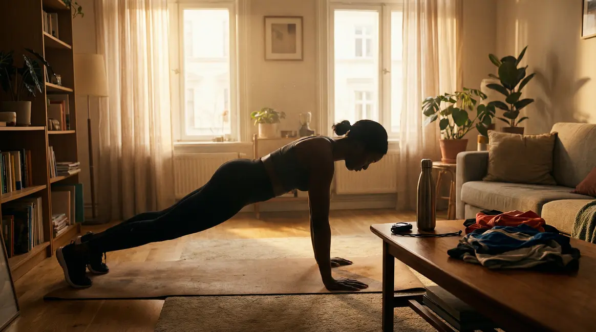 calisthenics perdre poids pompes maison