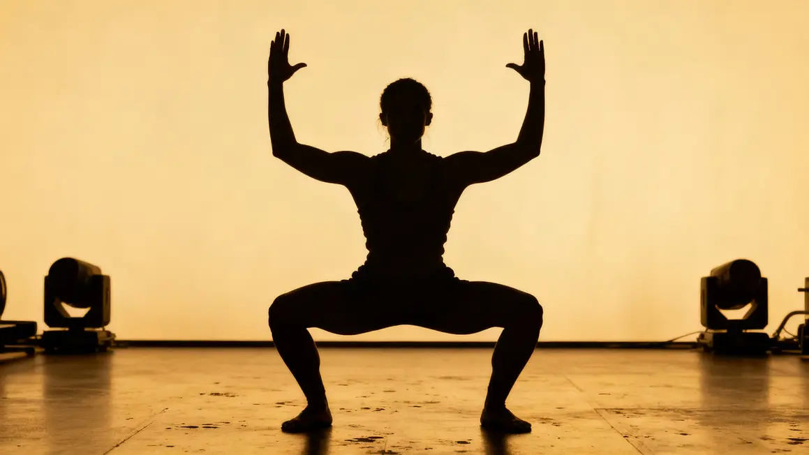 silhouette squat profond calisthenics flexibilité mobilité