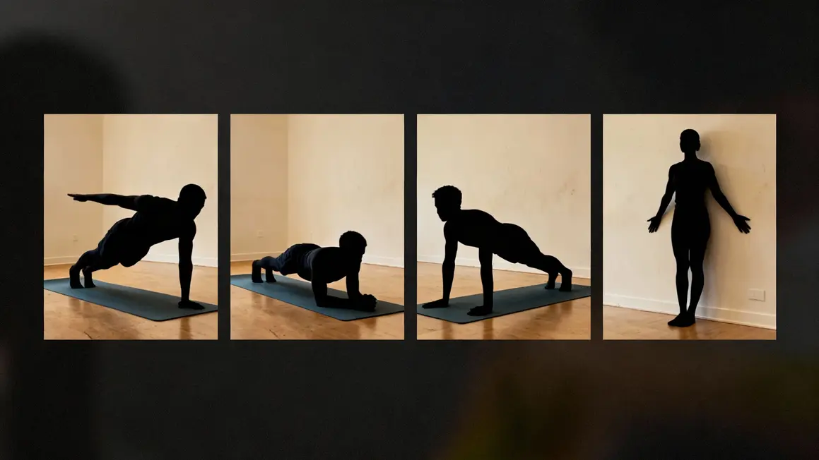 Illustrations exercices correction posture calisthenics