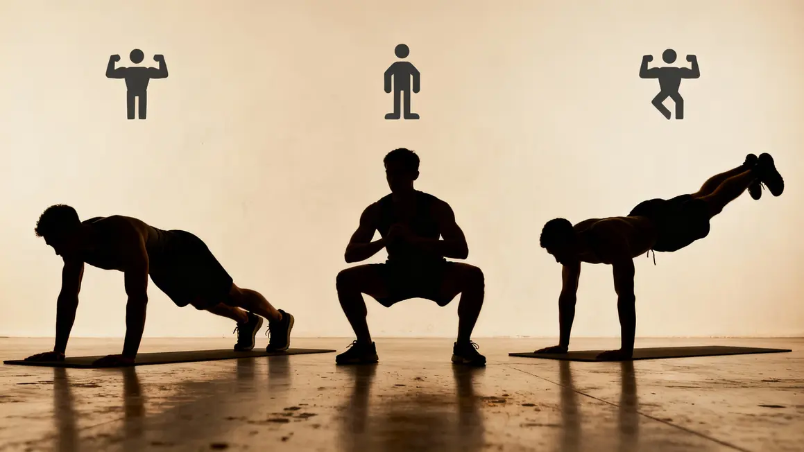 Positions calisthenics debutant