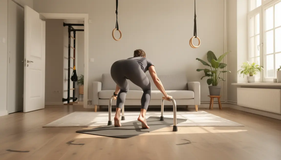 calisthenics adulte entrainement maison minimaliste accessoires