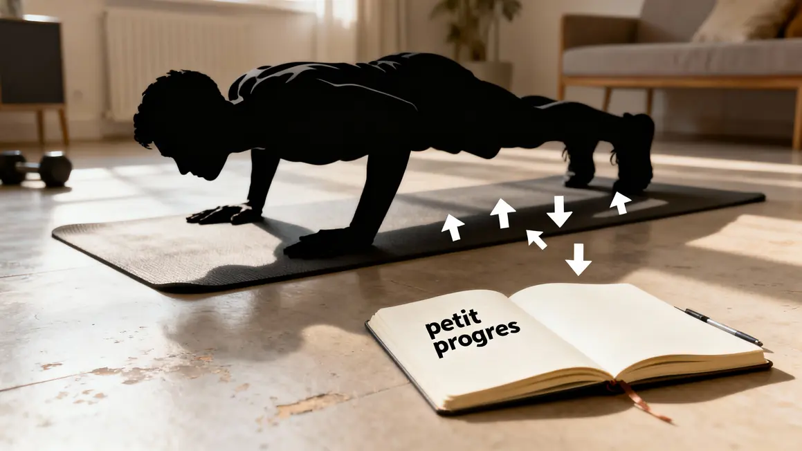 Motivation calisthenics pompes carnet