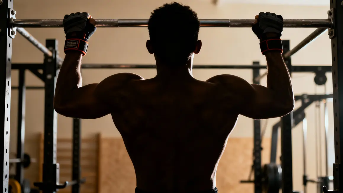 gants protege poignets calisthenics sur barre