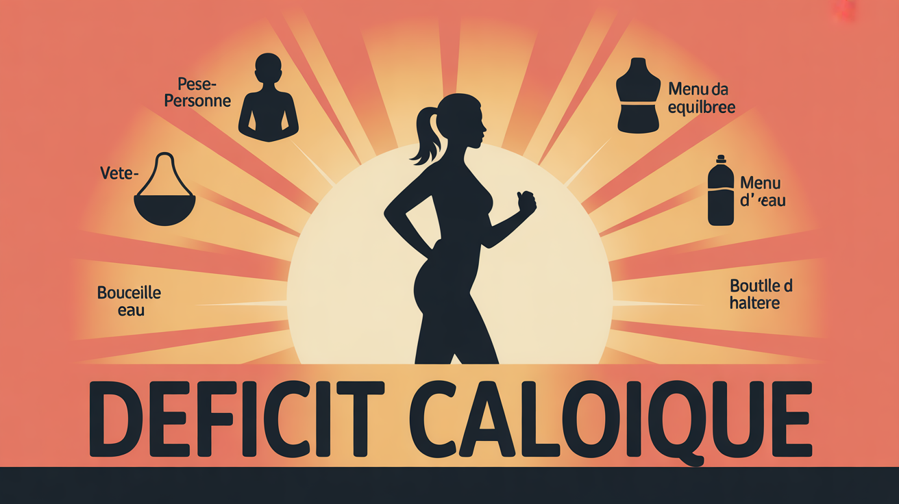 maigrir vite et bien deficit calorique symbole femme