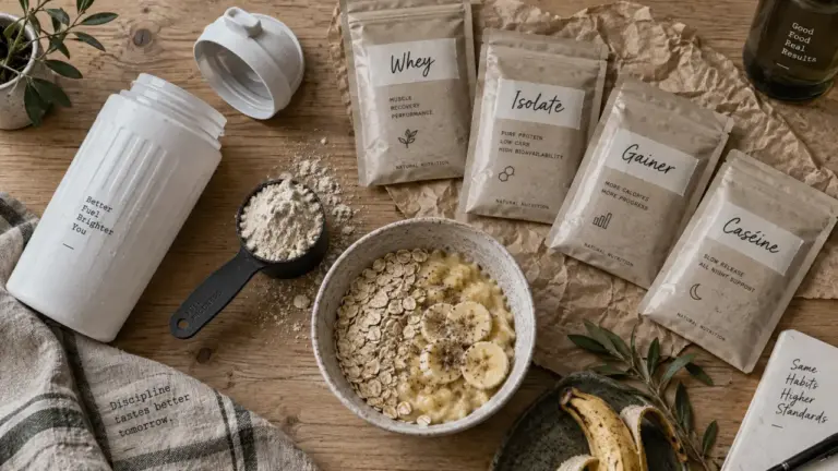 Meilleur proteine prise de masse : whey, isolate, gainer, caséine en poudre