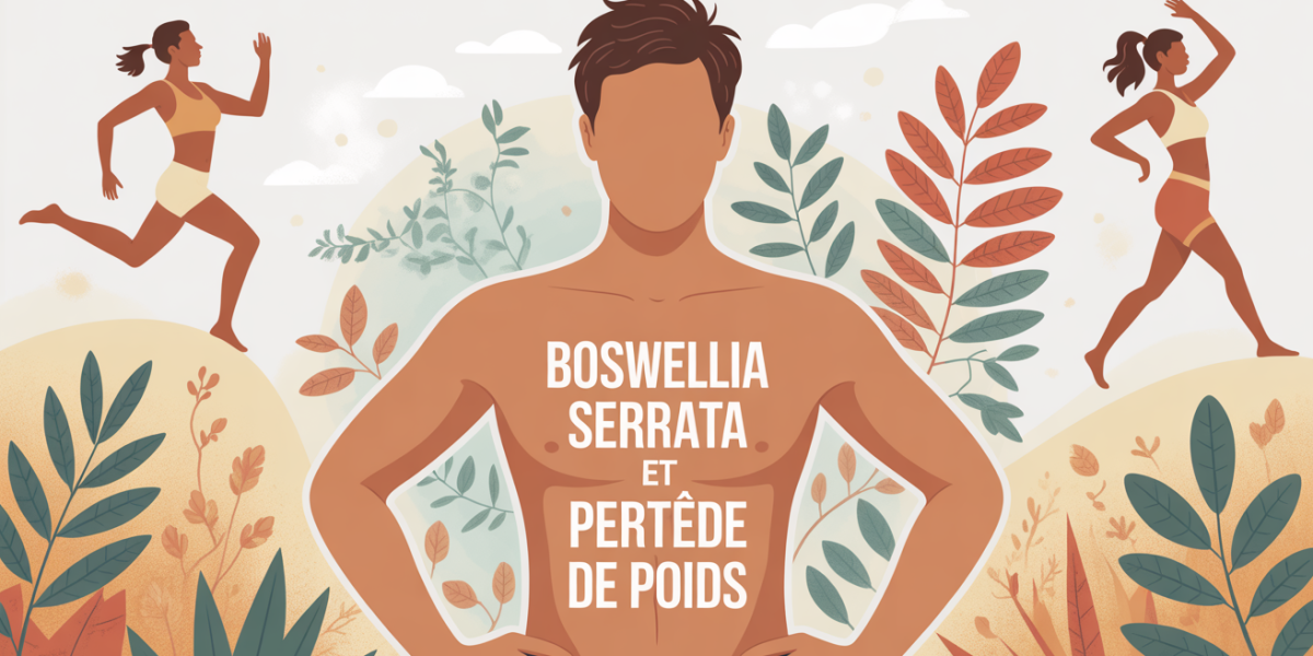 boswellia serrata perte de poids corps humain plantes silhouettes sport