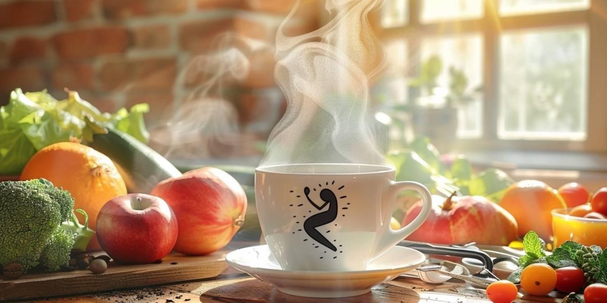 café brûle-graisse : tasse de café fumant aux arômes naturels brûle-graisse