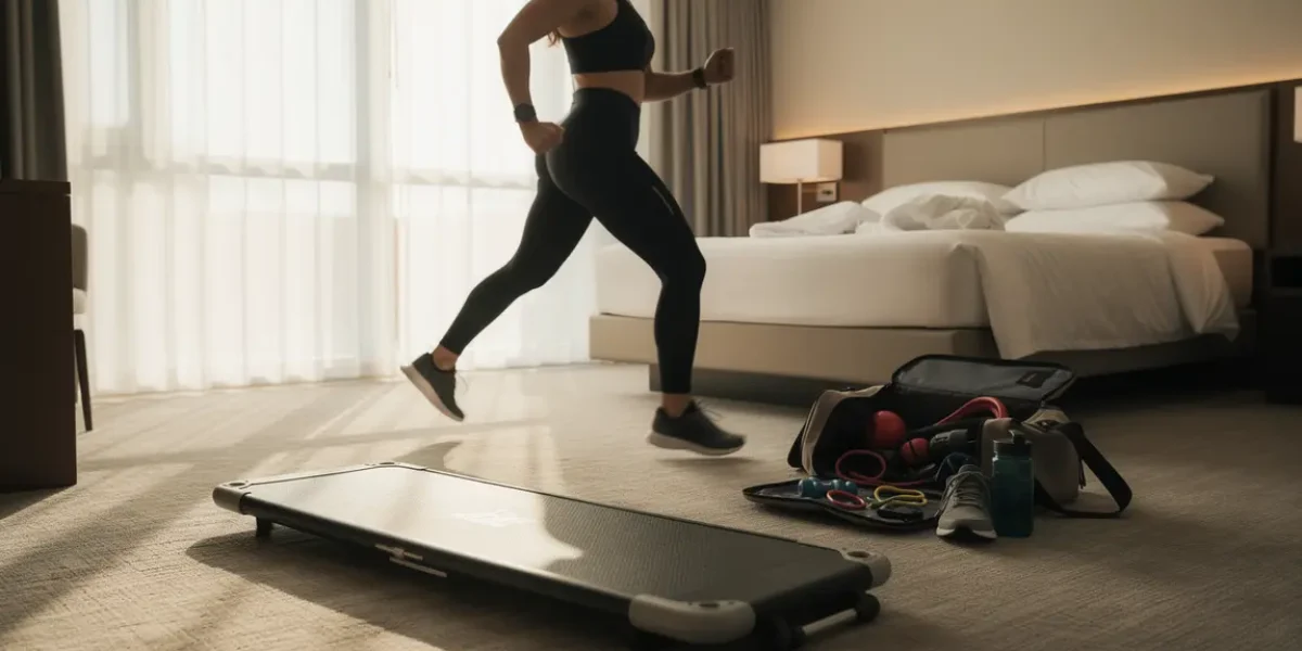 adulte calisthenics chambre hotel tapis accessoires sportifs