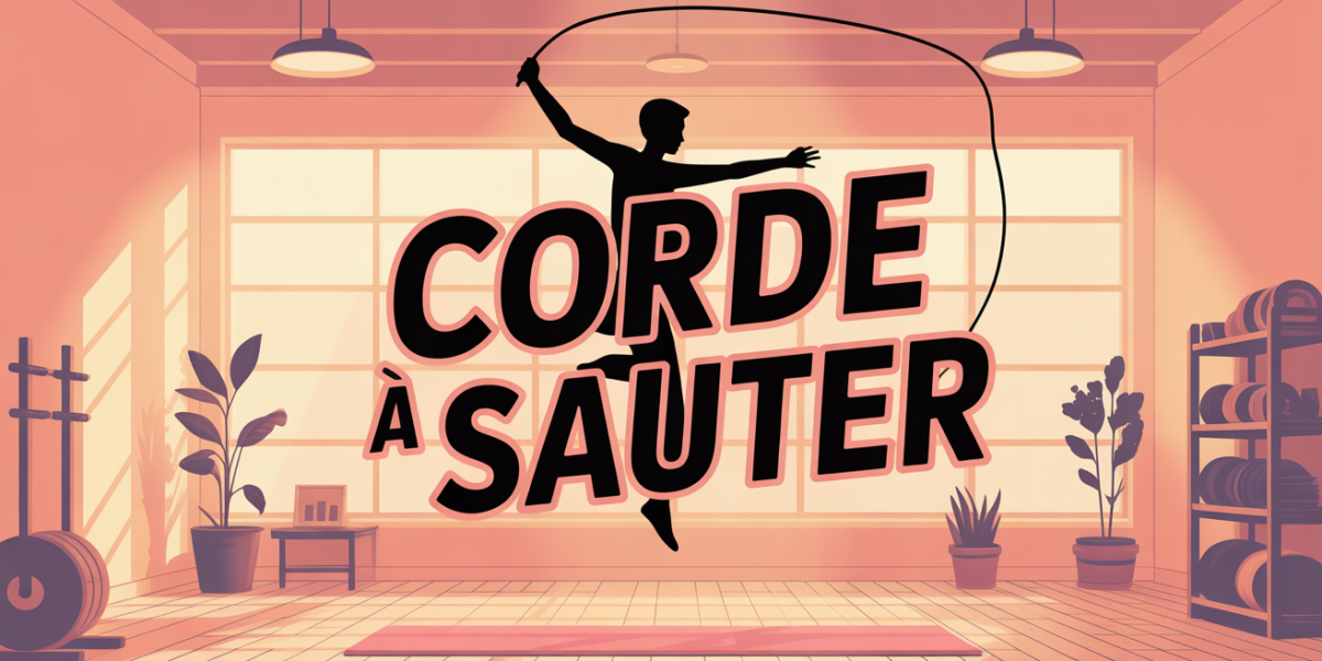 personne corde a sauter salon equipement simple