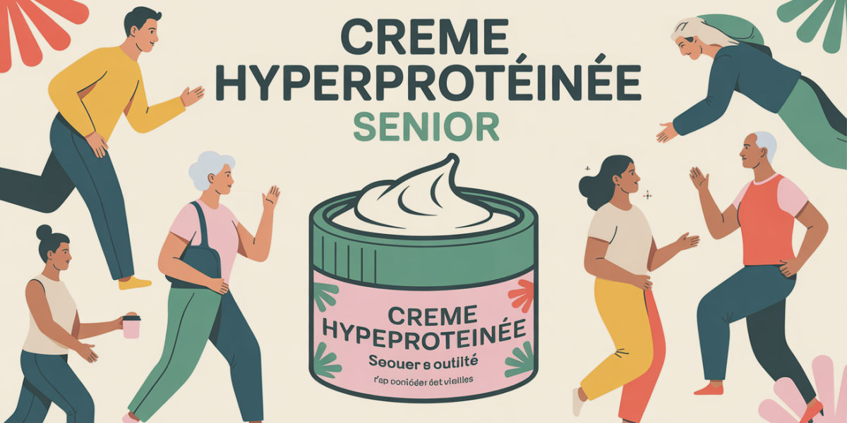 pot creme hyperproteinee senior vitalite