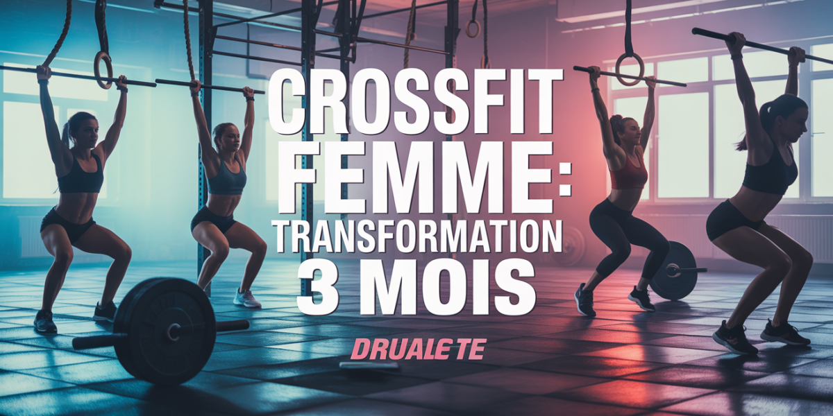 Femmes entrainement CrossFit transformation 3 mois