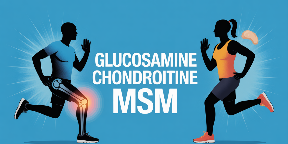 glucosamine chondroïtine msm mouvement articulation genou épaule
