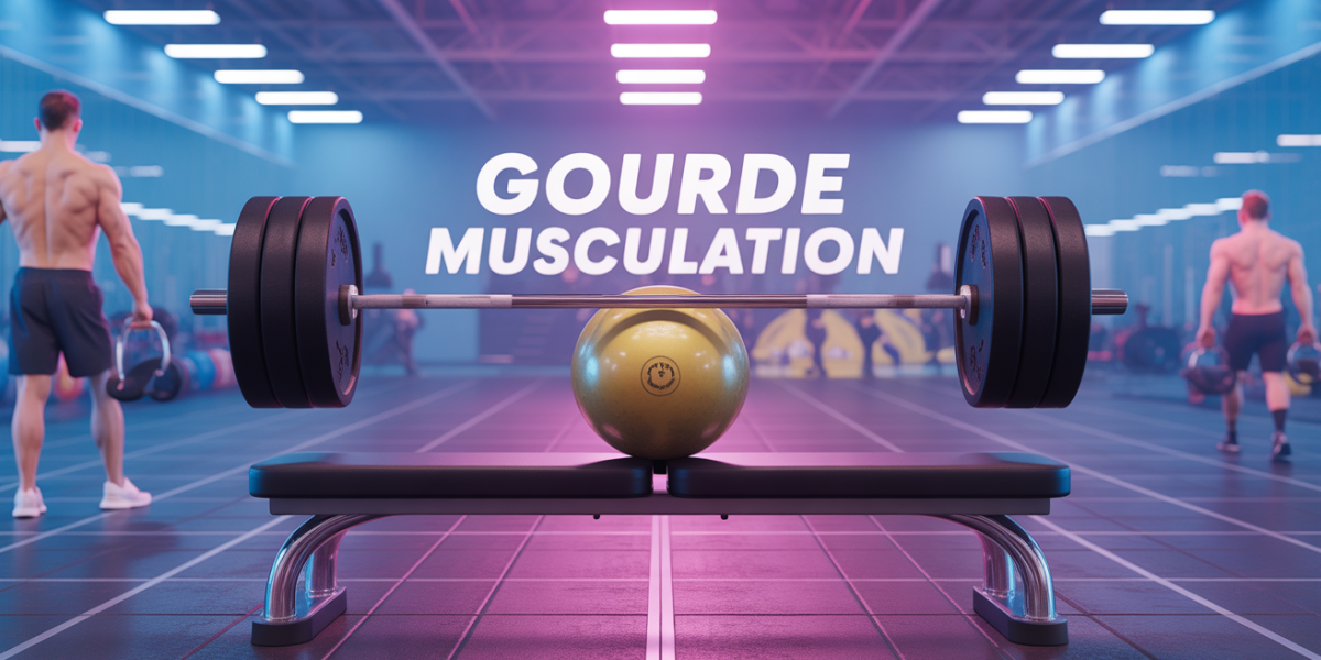 Comparatif gourde musculation sur banc de salle de sport