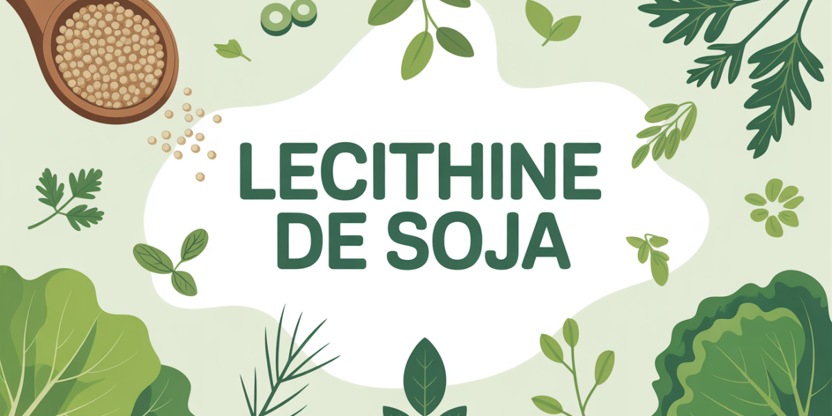 Cuillere versant des granules de lecithine de soja sur saladier, ambiance naturelle