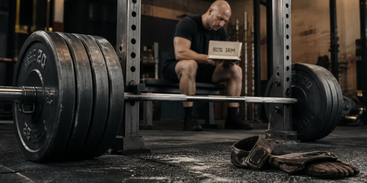 Musculation pour la force à 80% du 1RM en salle