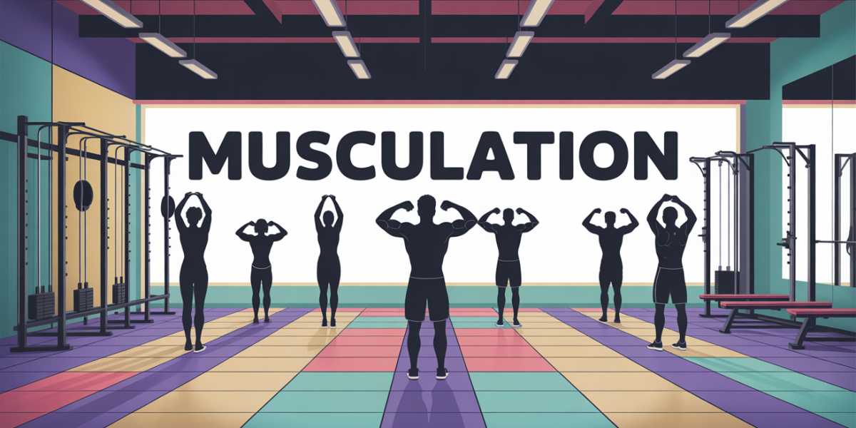 musculation tous les jours silhouettes salle musculation