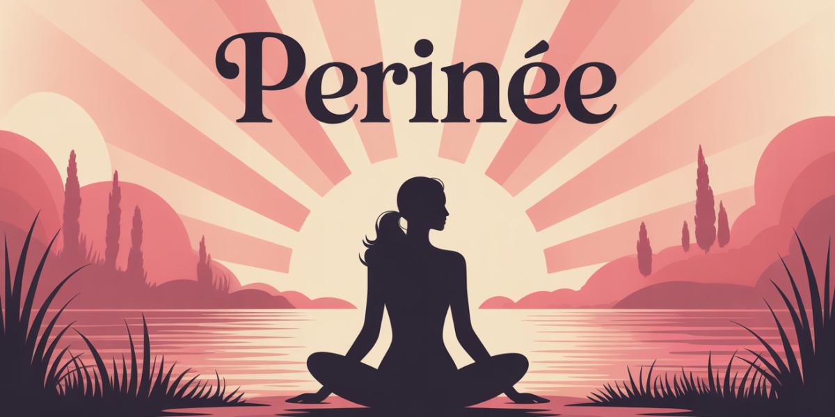 silhouette femme perinee mise en valeur bien etre