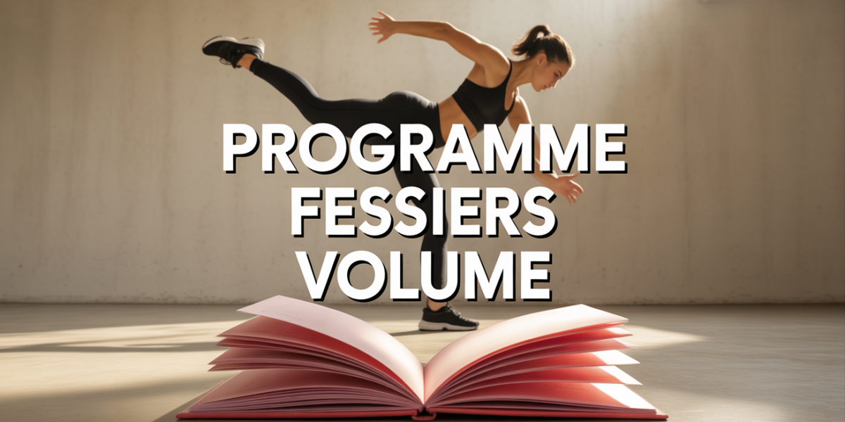 Programme fessiers volume carnet ouvert hip thrust femme